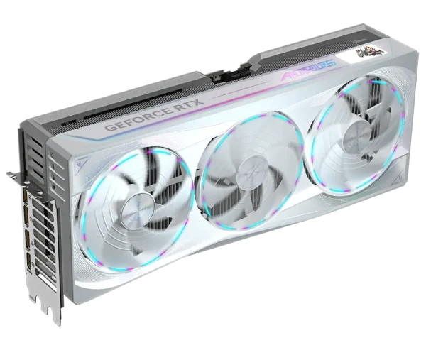 GIGABYTE nVidia GeForce RTX 5090 AORUS MASTER ICE  - 32GB GDDR7; 512-Bit Memory Bus; 1x HDMI; 3x DisplayPort; Min 1000W PSU. .
