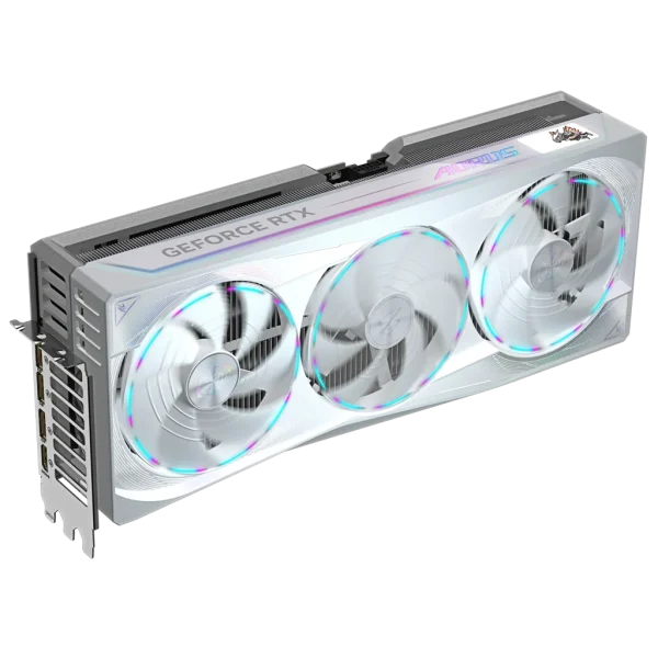 GIGABYTE nVidia GeForce RTX 5090 AORUS MASTER ICE  - 32GB GDDR7; 512-Bit Memory Bus; 1x HDMI; 3x DisplayPort; Min 1000W PSU. .