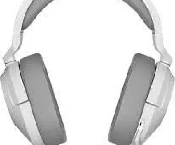 HS55 Surround White Headset; 50mm Audio Drivers; Omnidirectional micg; Analog; On-ear volume and mute controls