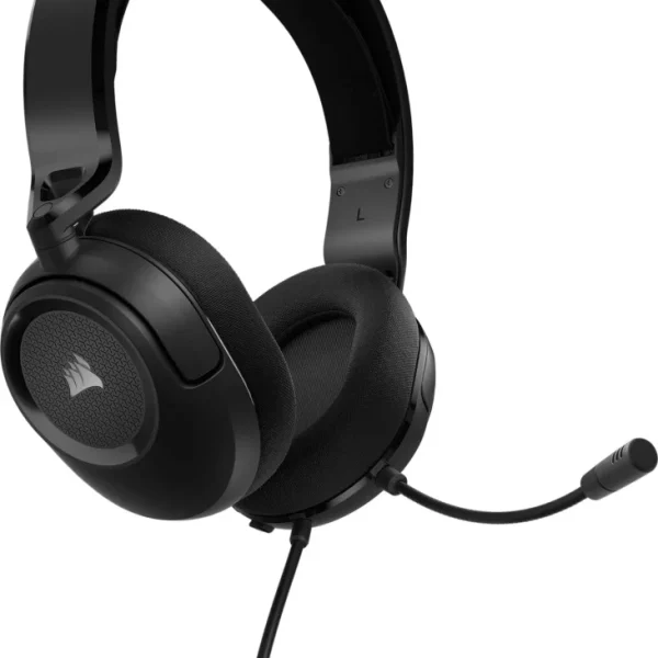 HS35 Surround v2 Carbon Gaming Headset; Universal 3.5mm connectivity; Dolby Audio® 7.1 Surround Sound via USB