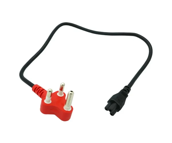 Power Cord (Clover to Plug) REDPLUG;  1.8 - 2m