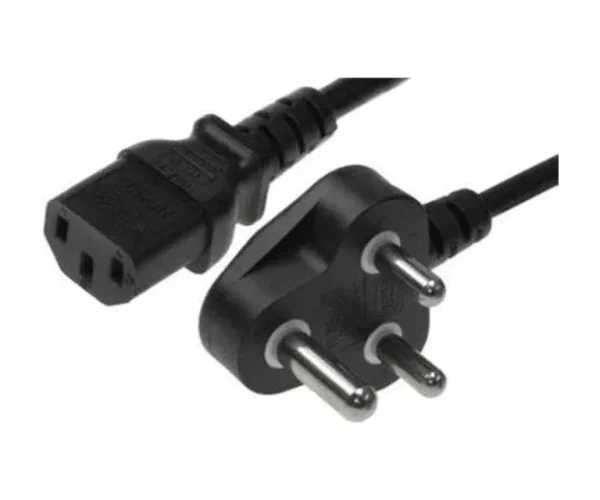 Dedicated 3-pin Power Cable with IEC Plug – 1.8m; 0.75mm