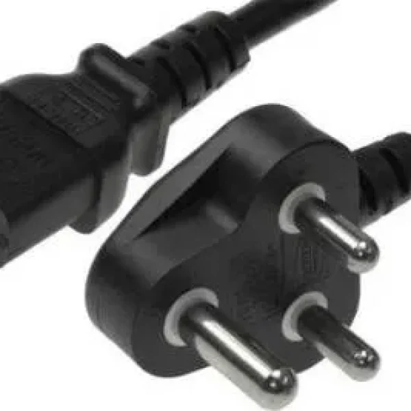 Dedicated 3-pin Power Cable with IEC Plug – 1.8m; 0.75mm