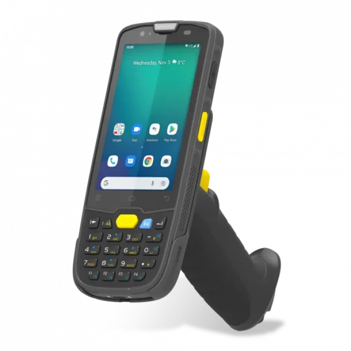 Newland-MT6755 Sei Mobile Computer with 4'' touchscreen; 2D CMOS Mega Pixel imager with Laser Aimer (CM6x); 4GB/64GB; BT; WiFi;