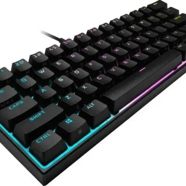 Corsair K65 Mini RGB 60%; Cherry MX speed mechanical switches