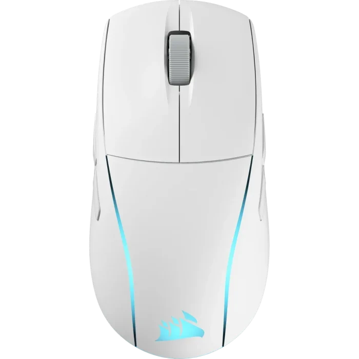 Corsair M75 Wireless Lightweight RGB Gaming Mouse;26000 DPI; Slipstream + Bluetooth; White.