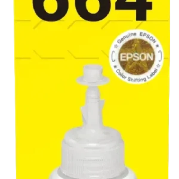 Epson T6644 Ecotank Yellow ink bottle (70ml). 7500 pages @ 5% coverage