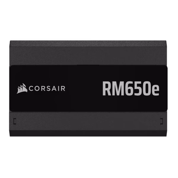 Corsair RM Series™ RM650e — 650 Watt 80 PLUS Gold Fully Modular ATX PSU; ATX 3.1 and PCIE 5.1 ; 7yr Warranty