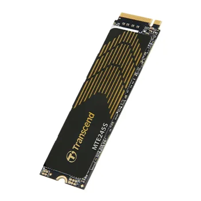 TRANSCEND 1 TB MTE245S PCI-E  GEN 4X4 M.2 NVMe 2280 SSD 3D TLC - 5300 MB/s Read 4600 MB/s Write - 600 TBW