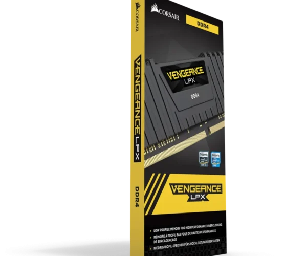 Corsair VENGEANCE® LPX 8GB (1 x 8GB) DDR4 DRAM 3000MHz C16 Memory Module16-20-20-38; 1.2V; Black