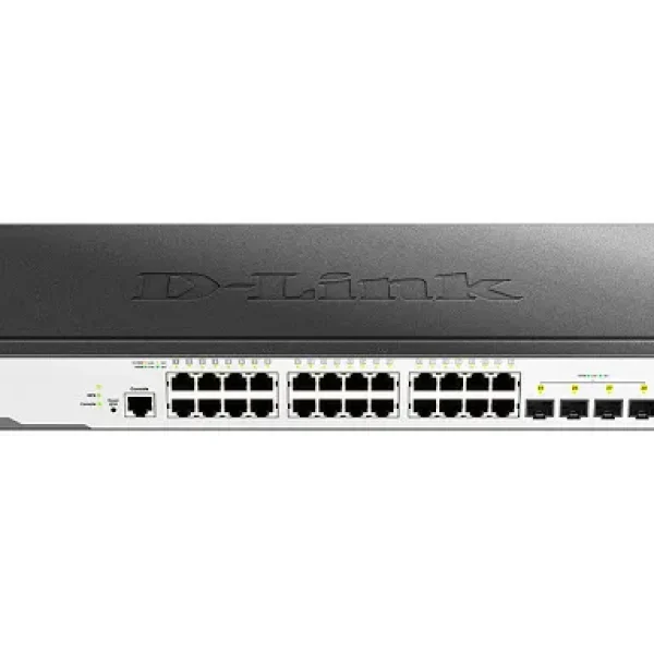 D-Link 24-Ports 10/100/1000Mbps + 4 SFP ports Managed Metro Ethernet Switch