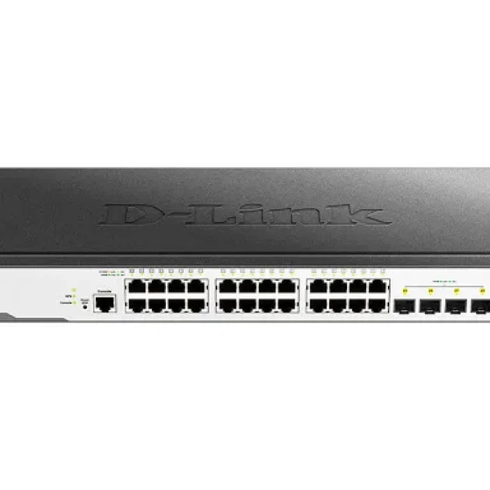 D-Link 24-Ports 10/100/1000Mbps + 4 SFP ports Managed Metro Ethernet Switch