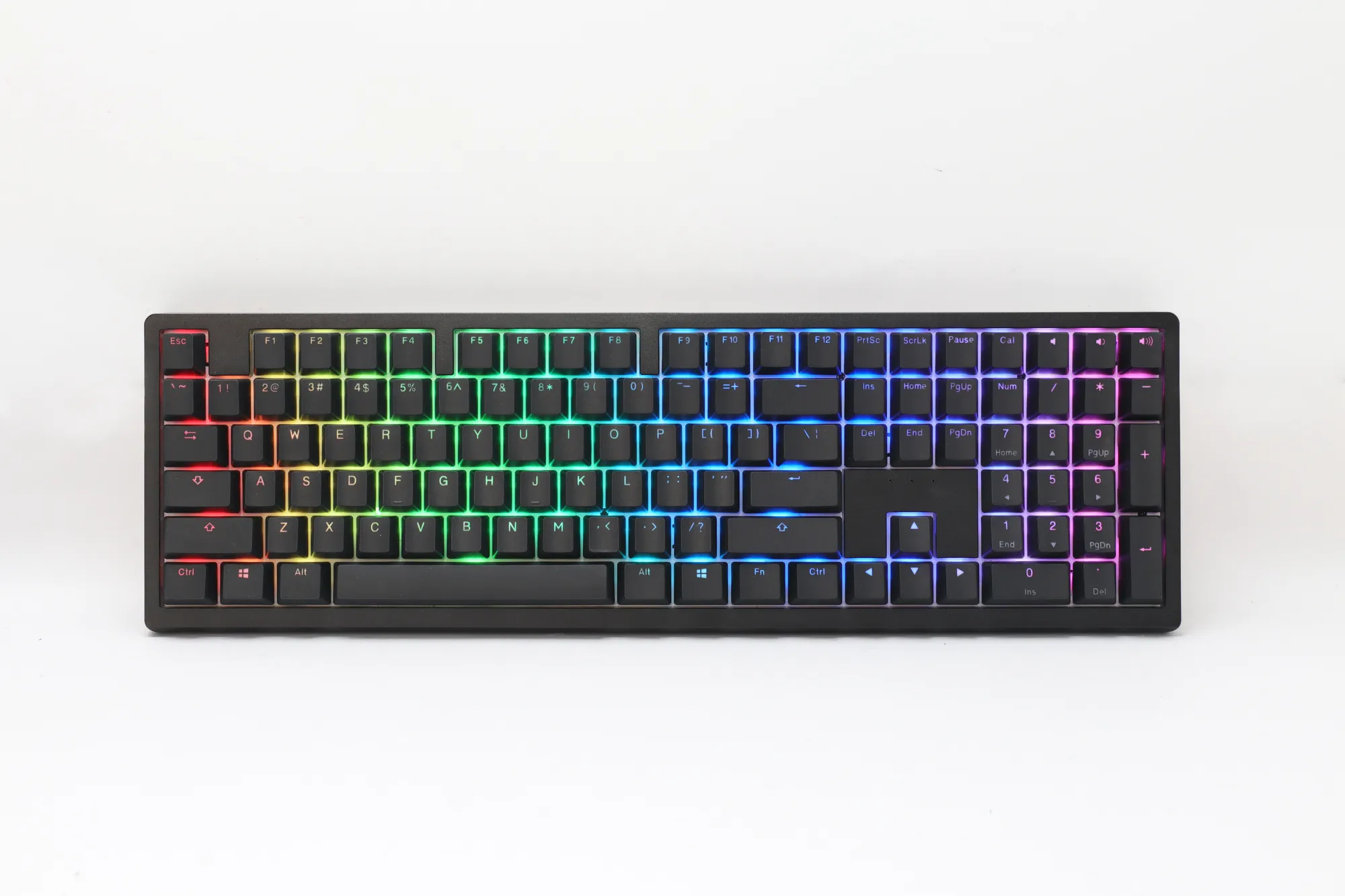 Ducky Keyboard Zero 6108 100% Mechanical Wireless Keyboard; RGB; USB 2.0 / 2.4GHz / BT - Cherry MX2A Speed Silver switches. - Image 3