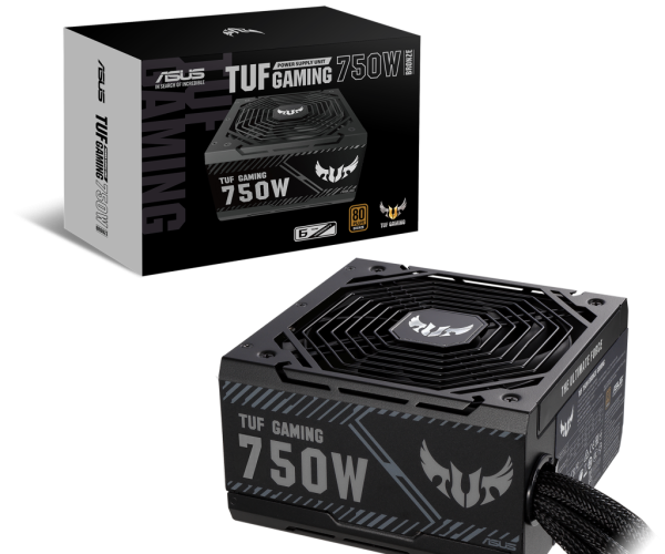 ASUS PSU/750W/Non modular/80 Plus Bronze/6 years warranty.