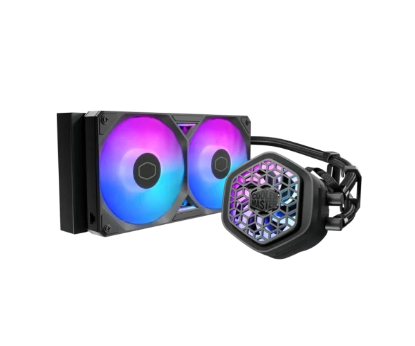 Cooler Master MasterLiquid Atmos II VRM Fan 240mm ; supports Intel® LGA 1851/1700 /1200 /1150 /1151 /1155 /1156 & AMD® AM5 / AM4