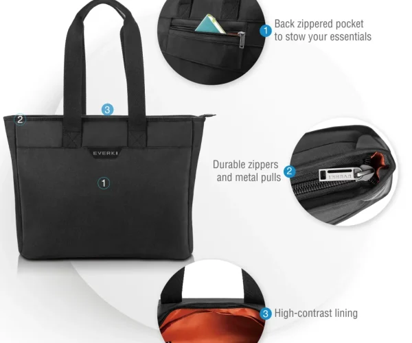 EVERKI EKB418 BUSINESS 418 15.6'' WOMEN’S LAPTOP TOTE BAG