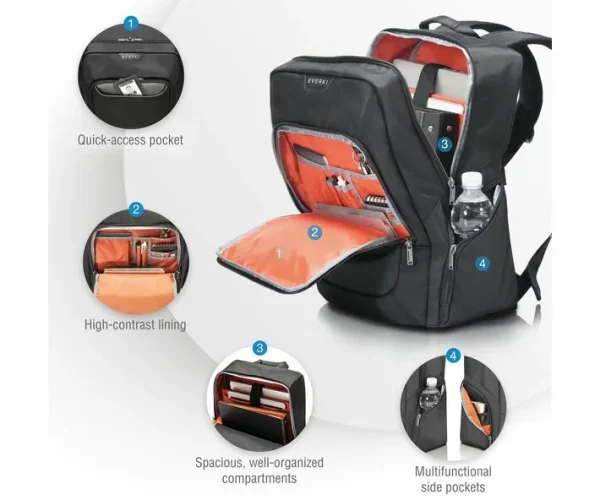 EVERKI EKP107 ADVANCE 15.6'' NOTEBOOK BACKPACK