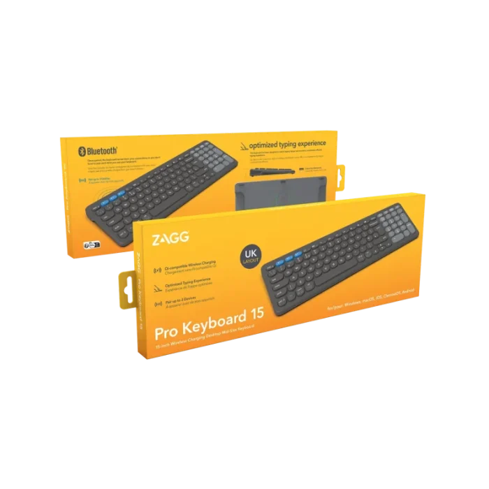 ZAGG Pro Keyboard Mid Size-Charcoal-UK 15''