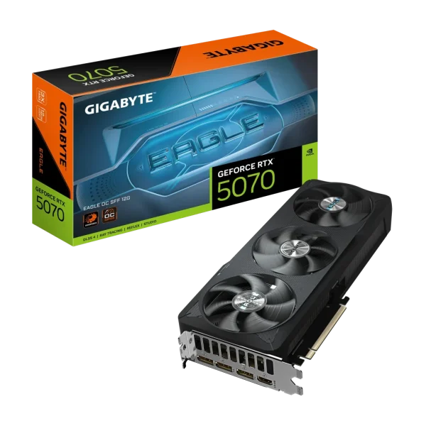 GIGABYTE nVidia GeForce RTX™ 5070 EAGLE OC SFF - 12GB GDDR7 HDMIx1/DPx3