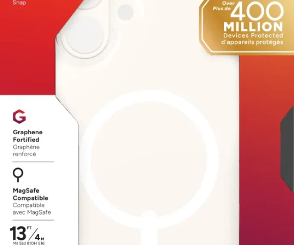 ZAGG Cases Crystal Palace Snap Apple iP16 Plus  Clear