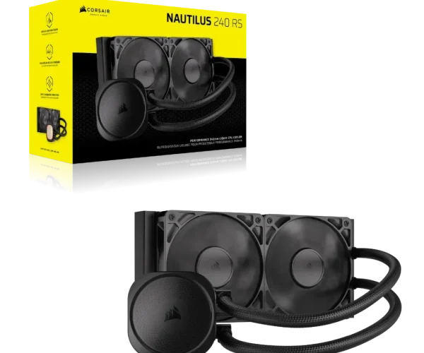 Corsair NAUTILUS 240; 240mm Radiator; Liquid CPU Cooler;  Intel® LGA 1851/1700; AMD® AM5/AM4