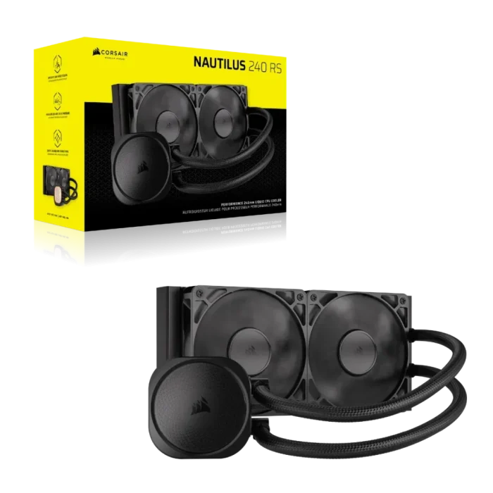 Corsair NAUTILUS 240; 240mm Radiator; Liquid CPU Cooler;  Intel® LGA 1851/1700; AMD® AM5/AM4