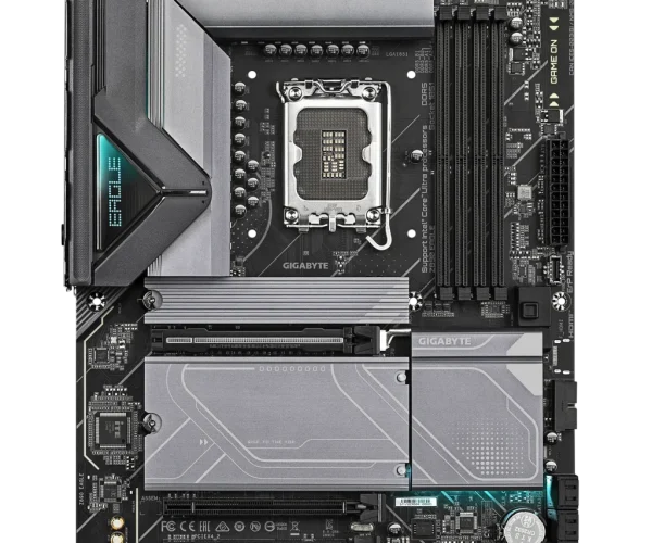 GIGABYTE Intel® Z890 Chipset for LGA 1851; 4x DDR5; 4x M2; USB4® USB Type-C®/DP; ATX.