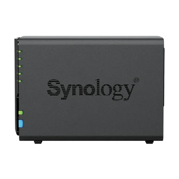 Synology DS225+ 2 Bay Desktop NAS Intel Celeron J4125 4C 2GB soldered DDR4 non-ECC (one open RAM slot; max 6GB RAM)