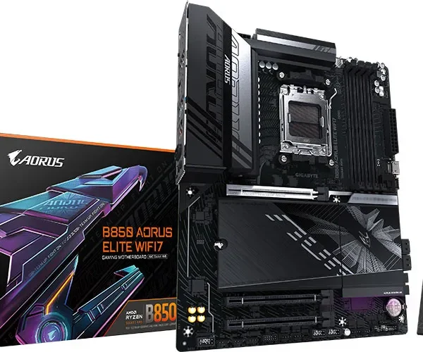GIGABYTE AMD B850 Gaming Chipset for AMD AM5; 4x Dual DDR5; 3x M2; 1x HDMI 1x DP. .