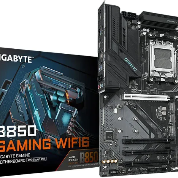 GIGABYTE AMD B850 Gaming Chipset for AMD AM5; 4x Dual DDR5; 3x M2; 1x HDMI 1x DP. .