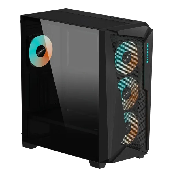 Gigabyte C301 Glass ATX Chassis; 2x 3.5'' | 2x 2.5'' Drive Bays; 360mm Radiator compatible; 4x 120mm fan incl; White