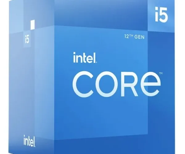 Intel Core i5 12400 Up to 4.4 GHZ; 6 Core (6P+0E); 12 Thread; 18MB Smartcache; 65W TDP - Intel Laminar RM1 Cooler included S RL5