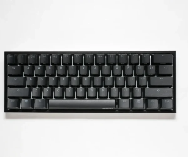 Ducky Keyboard One 2 Pro 60% Mechanical Keyboard; RGB; PBT Double Shot Keycaps   - Cherry Silver.