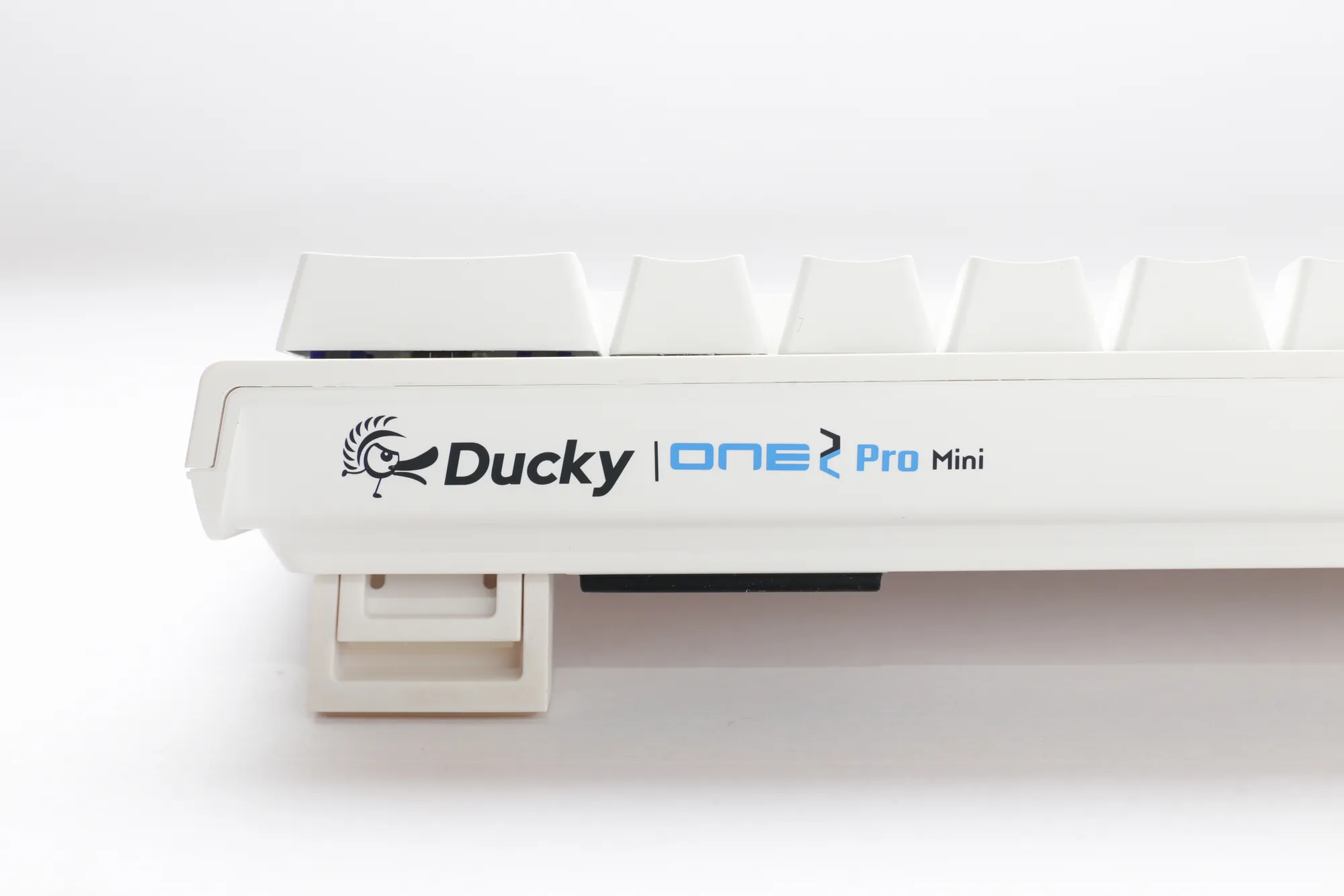 Ducky Keyboard One 2 Pro 60% Mechanical Keyboard; RGB; PBT Double Shot Keycaps - White- Cherry Blue . - Image 3