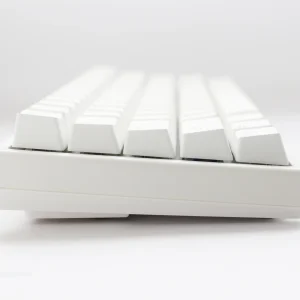Ducky Keyboard One 2 Pro 60% Mechanical Keyboard; RGB; PBT Double Shot Keycaps - White- Cherry Black .