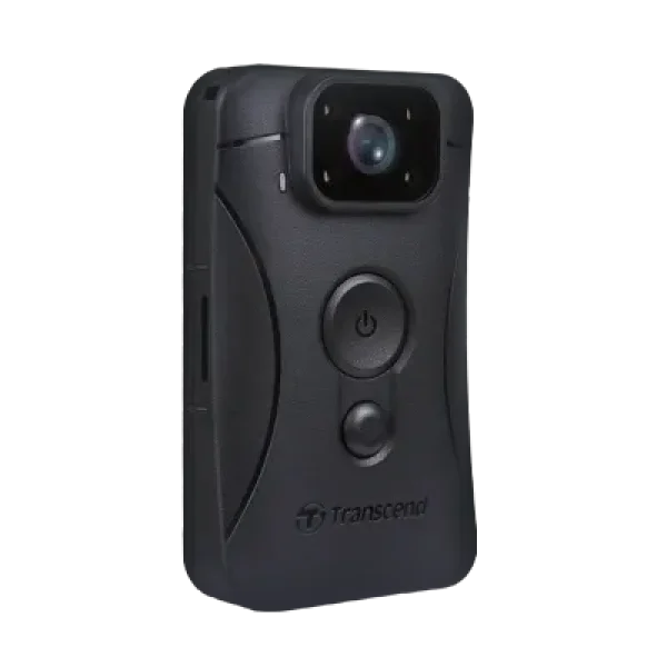 TRANSCEND DRIVEPRO BODY 10 BODY CAMERA WITH 64GB MICROSD CARDS.