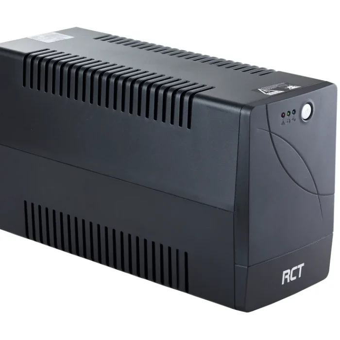 RCT 2000VAS LINE-INTERACTIVE UPS (1200W; LED Indicators; 1 x USB Comm PORT; 2x SA WALL SOCKET BATTERY 6 MONTH WARRANTY ONLY!