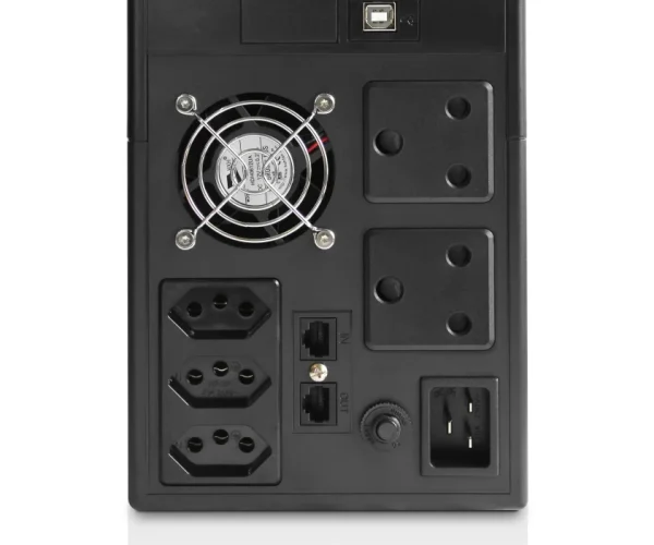 RCT 2400VAS LINE-INTERACTIVE UPS 1440W 1 x USB Comm PORT; 2x SA WALL; 3 x New SA SOCKET BATTERY 6 MONTH WARRANTY ONLY!