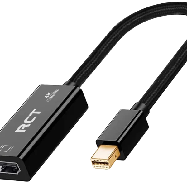 RCT mini display port to HDMI 4K (M to F) adapter