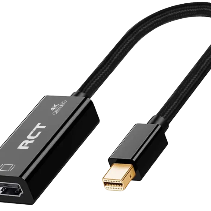 RCT mini display port to HDMI 4K (M to F) adapter