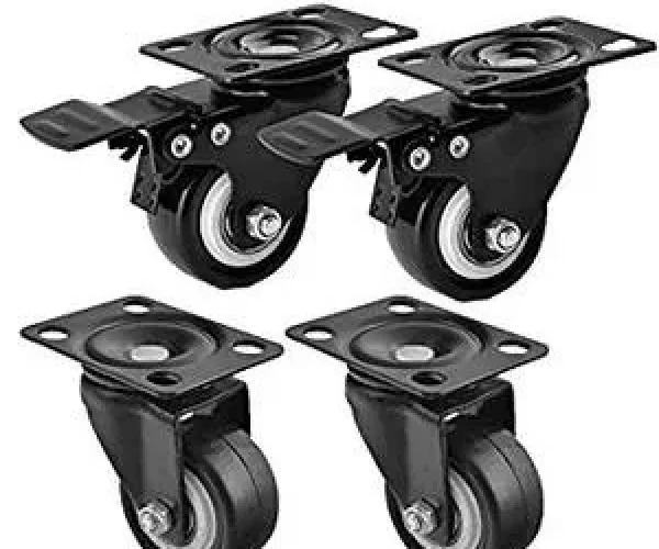 RCT SET OF 4 CASTORS 2x break 2x std.