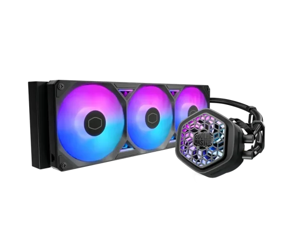 Cooler Master MasterLiquid Atmos II ; 360mm Radiator; supports Intel LGA 1851/1700 /1200 /1150 /1151 /1155 /1156; & AMD AM5 /AM4