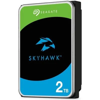 Seagate Skyhawk ST2000VX017 2TB 3.5'' HDD Surveillance Drives; SATA 6GB/s Interface; 1-8 Bays Supported; MTBF: 1M Hr's; Camera's - Image 2