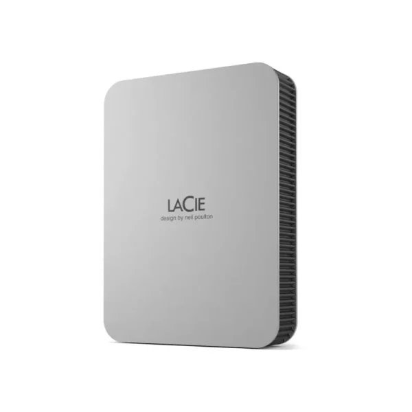 Seagate LaCie 2TB; USB-C; USB 3.1; Aluminum enclosure; Silver