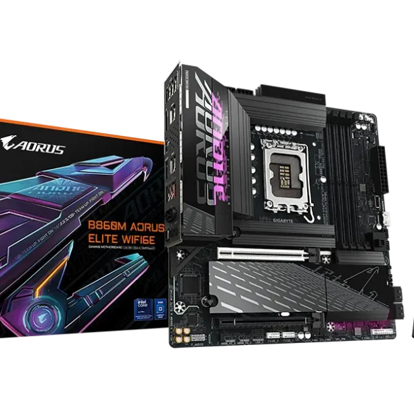 GIGABYTE Intel® B860 Chipset for LGA 1851; 4x DDR5; 3x M2; HDMI/DP/USB4.0 ; mATX.