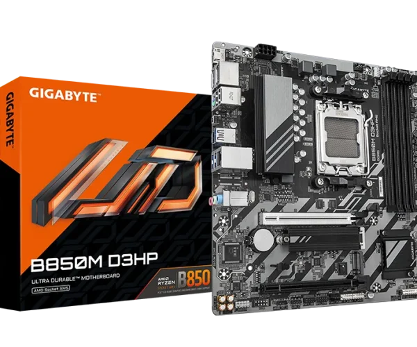 GIGABYTE AMD B850 Gaming Chipset for AMD AM5; 4x Dual DDR5; 2x M2; 1x HDMI 2x DP. .