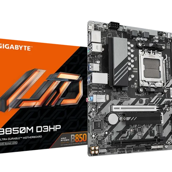 GIGABYTE AMD B850 Gaming Chipset for AMD AM5; 4x Dual DDR5; 2x M2; 1x HDMI 2x DP. .