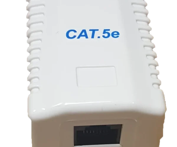 RCT- CAT5 WALLBOX SINGLE PORT