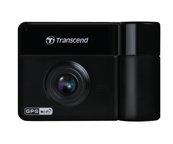 TRANSCEND DRIVEPRO 550 (MODEL B) DUAL LENS DASH CAM WITH 128GB MICROSD CARD