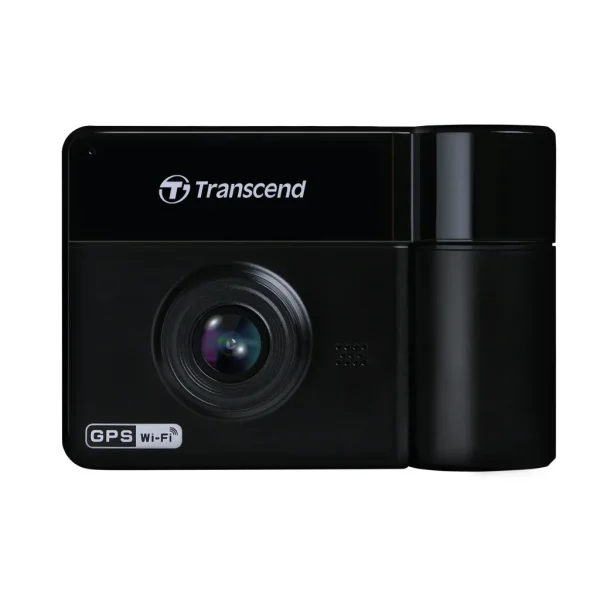 TRANSCEND DRIVEPRO 550 (MODEL B) DUAL LENS DASH CAM WITH 128GB MICROSD CARD